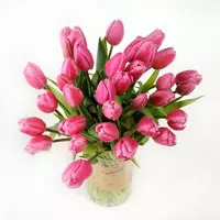 Букет из розовых тюльпанов, 29 шт. №1229